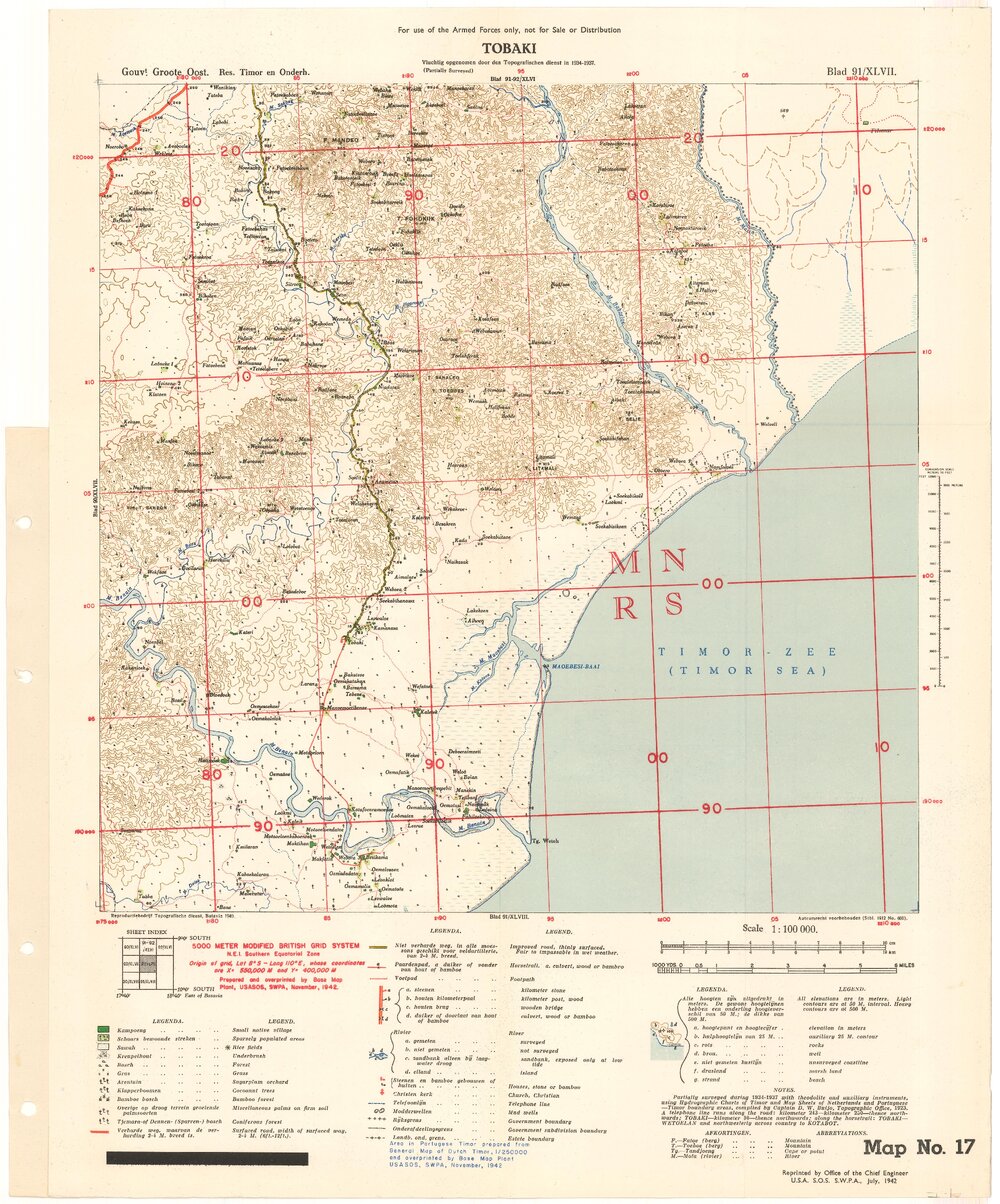 Allied Geographical Section South West Pacific Area Terrain Studies