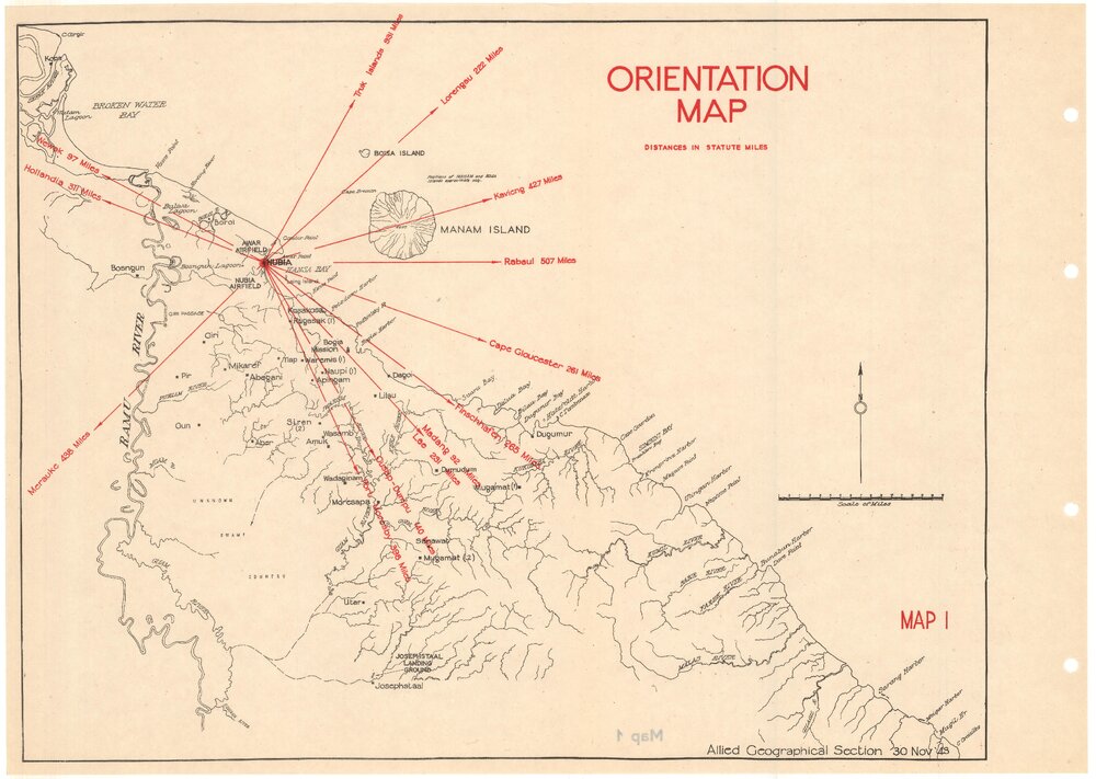 Allied Geographical Section South West Pacific Area Terrain Studies