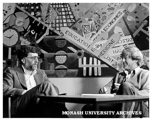 Dr John Baird (left) and Mr Ian Mitchell, consultants to Project for Enhancing Effective Learning (PEEL)