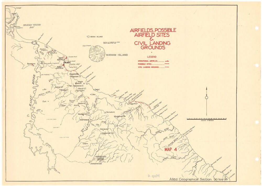 Allied Geographical Section South West Pacific Area Terrain Studies