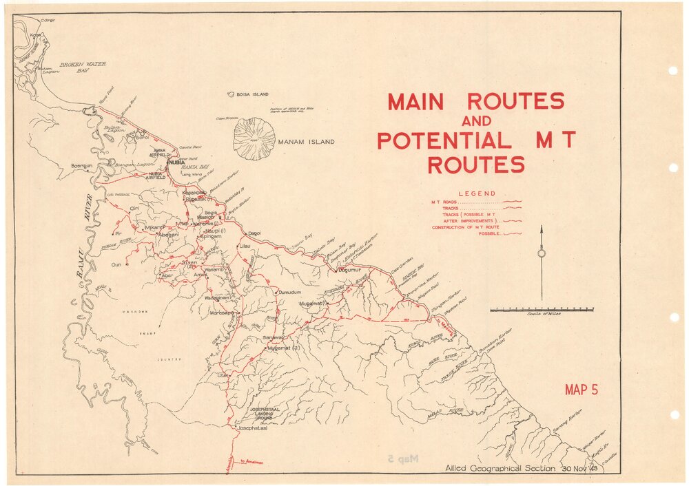 Allied Geographical Section South West Pacific Area Terrain Studies