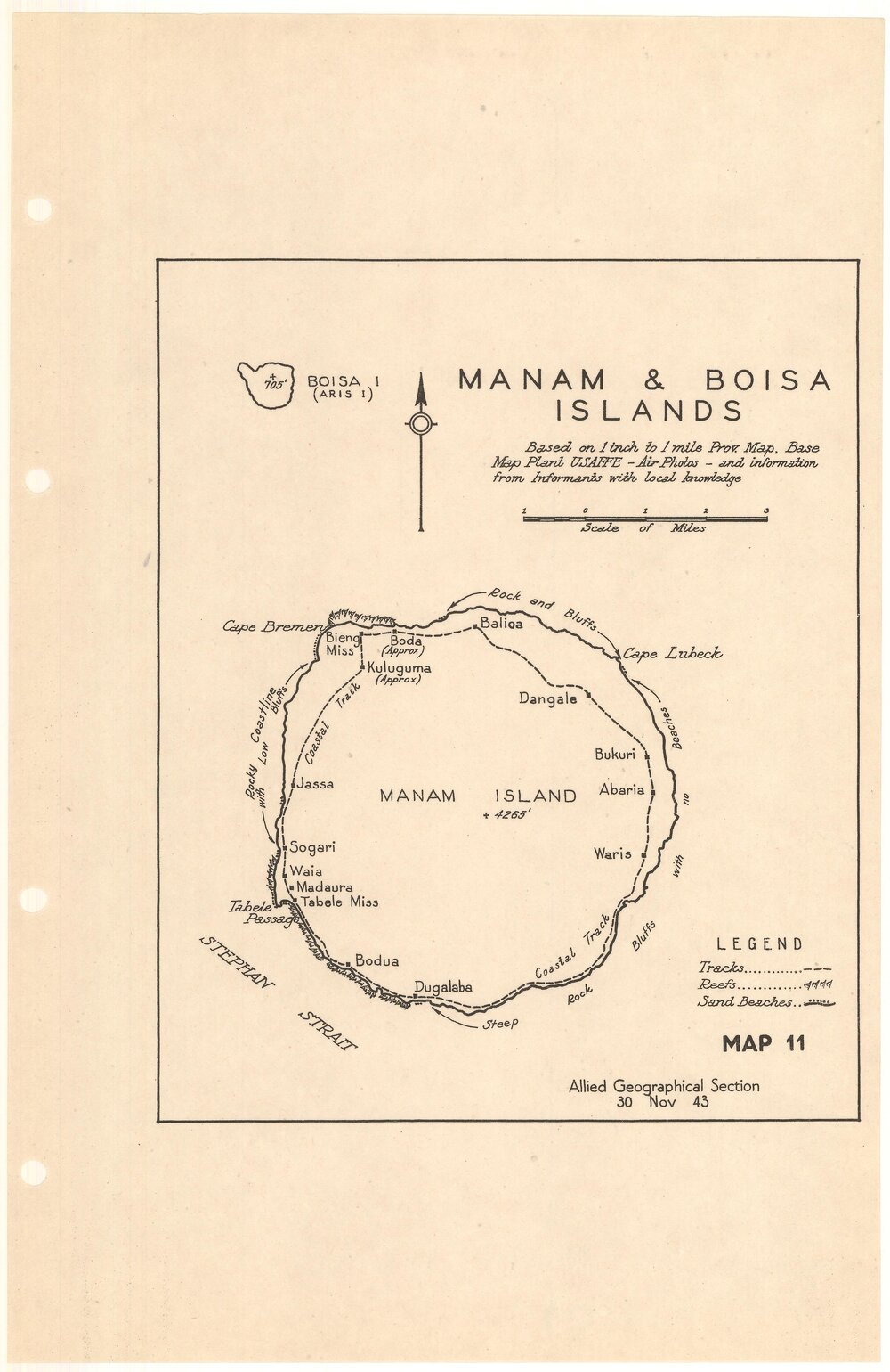 Allied Geographical Section South West Pacific Area Terrain Studies