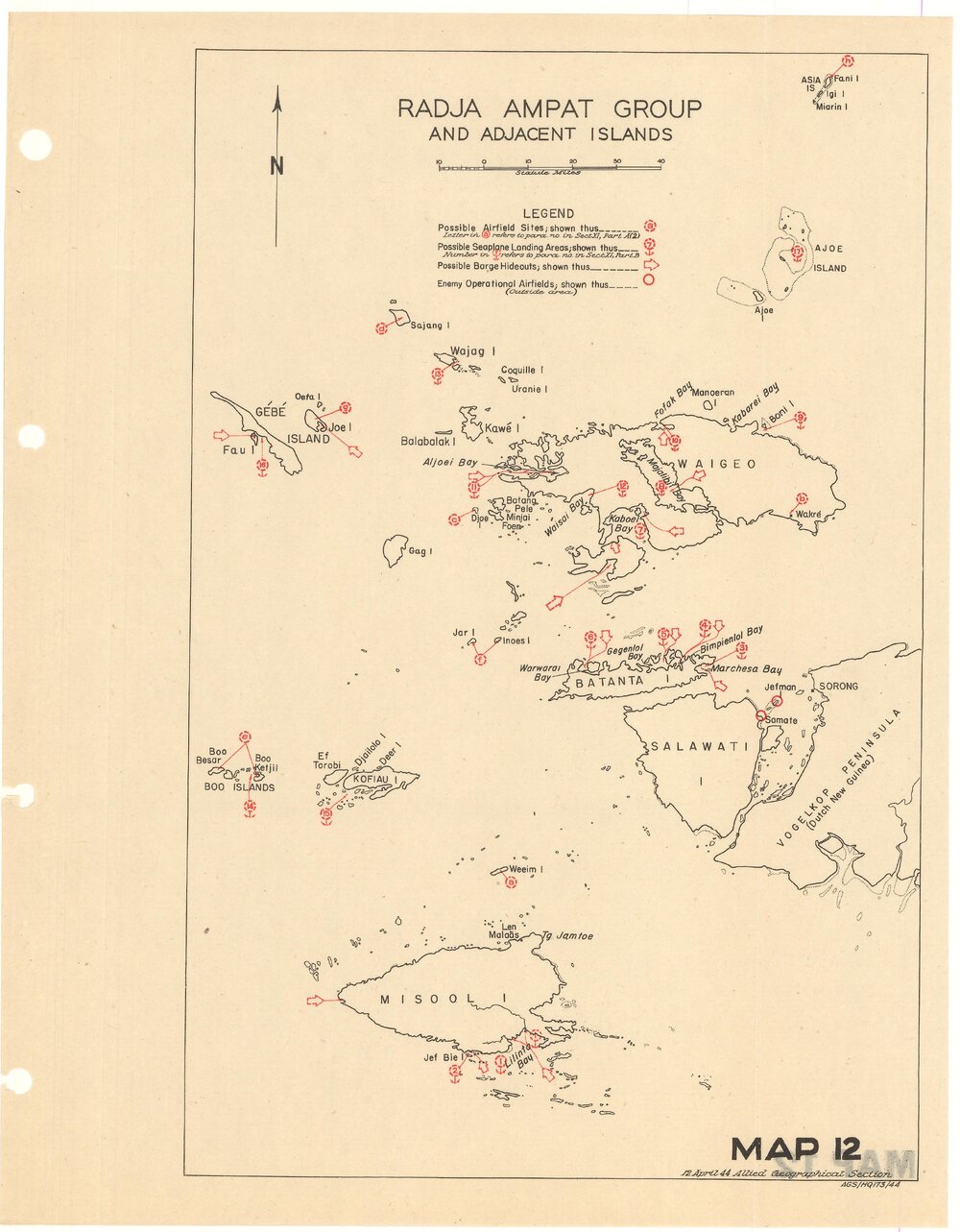 Allied Geographical Section South West Pacific Area Terrain Studies