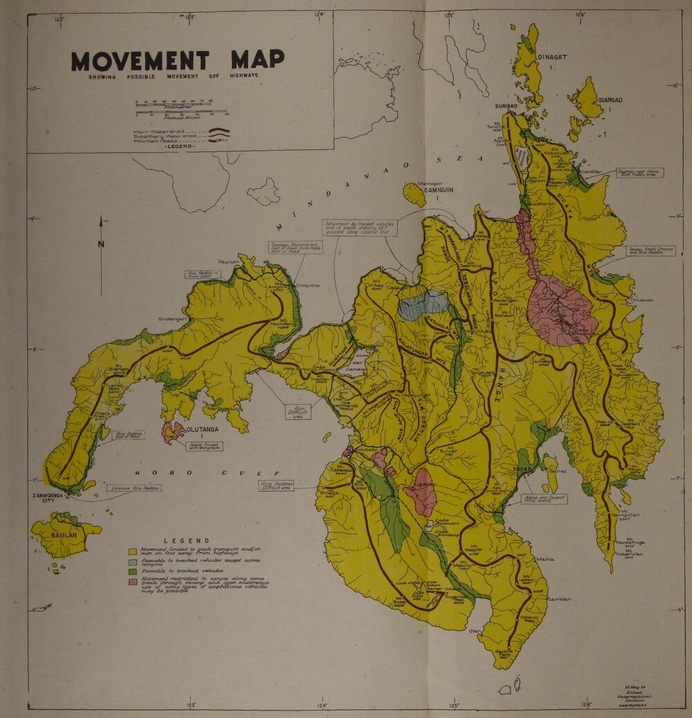 Allied Geographical Section South West Pacific Area Terrain Studies