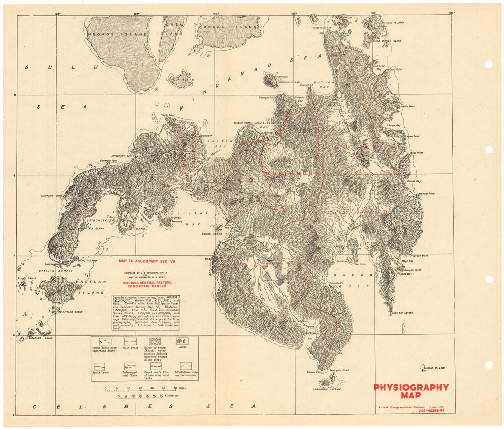 Allied Geographical Section South West Pacific Area Terrain Studies