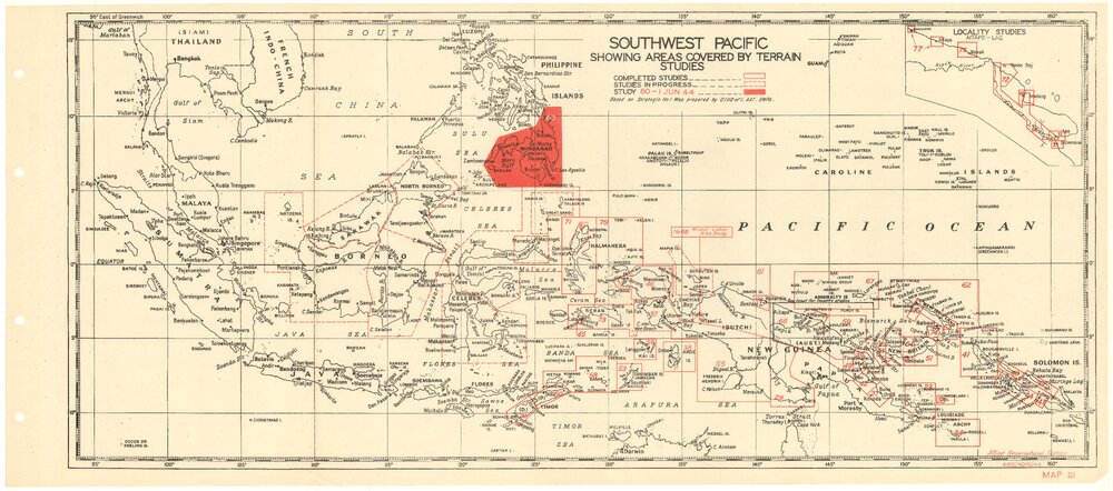 Allied Geographical Section South West Pacific Area Terrain Studies