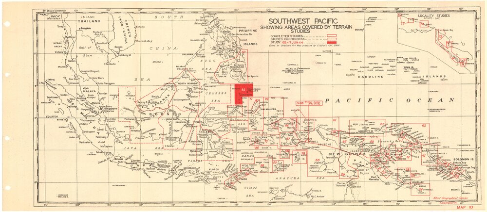 Allied Geographical Section South West Pacific Area Terrain Studies