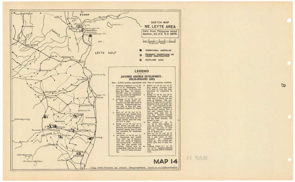 Allied Geographical Section South West Pacific Area Terrain Studies