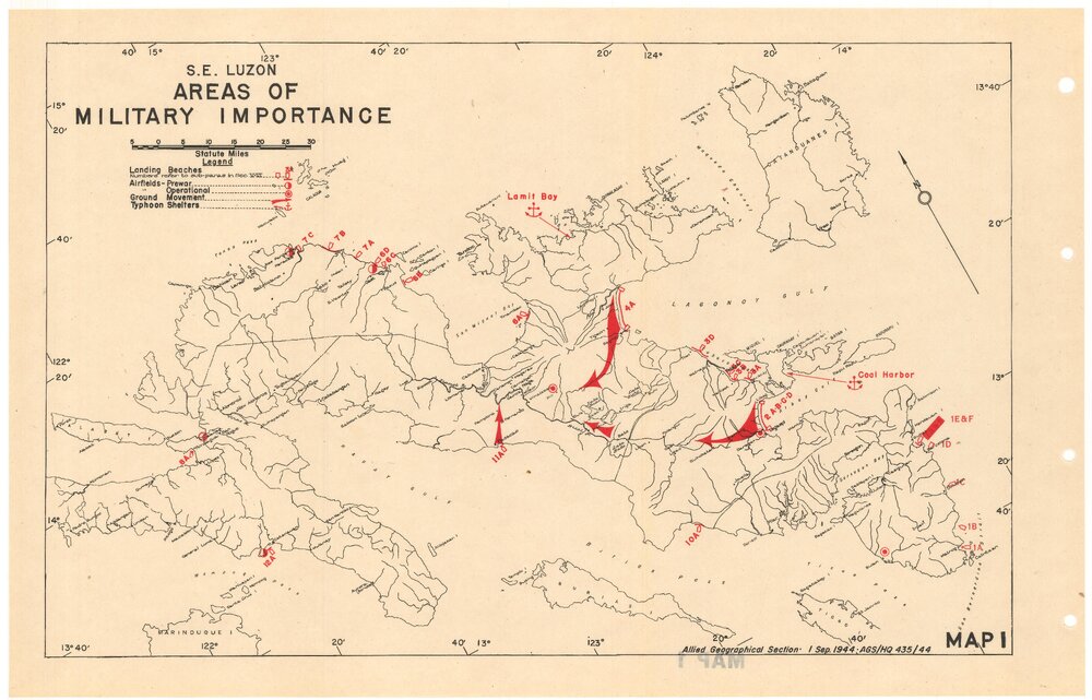 Allied Geographical Section South West Pacific Area Terrain Studies