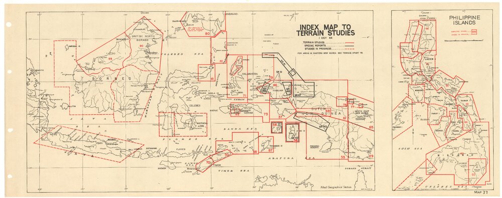 Allied Geographical Section South West Pacific Area Terrain Studies