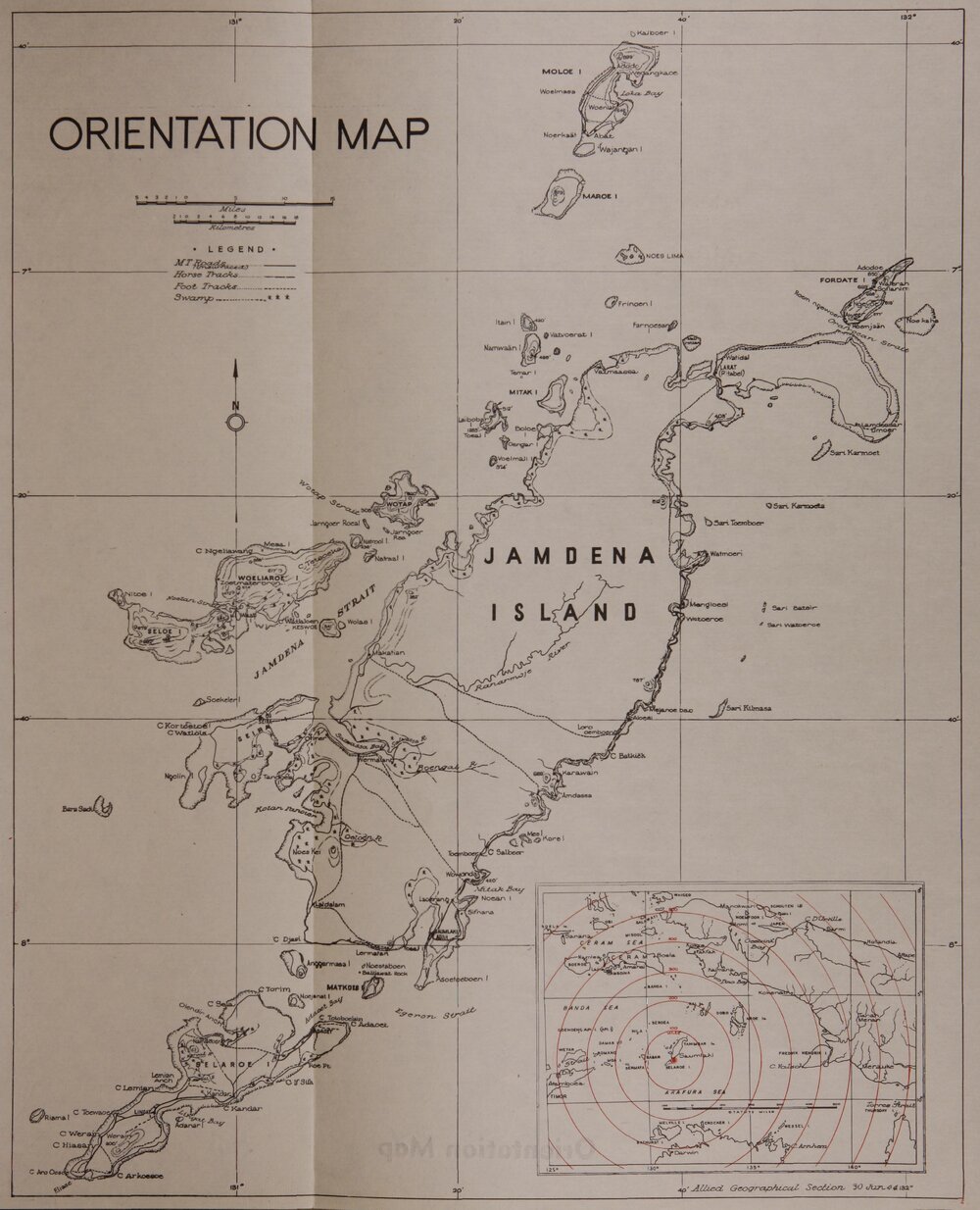 Allied Geographical Section South West Pacific Area Terrain Studies