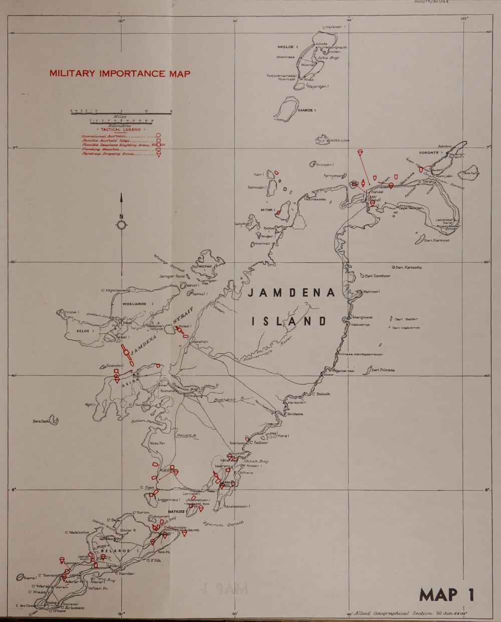 Allied Geographical Section South West Pacific Area Terrain Studies