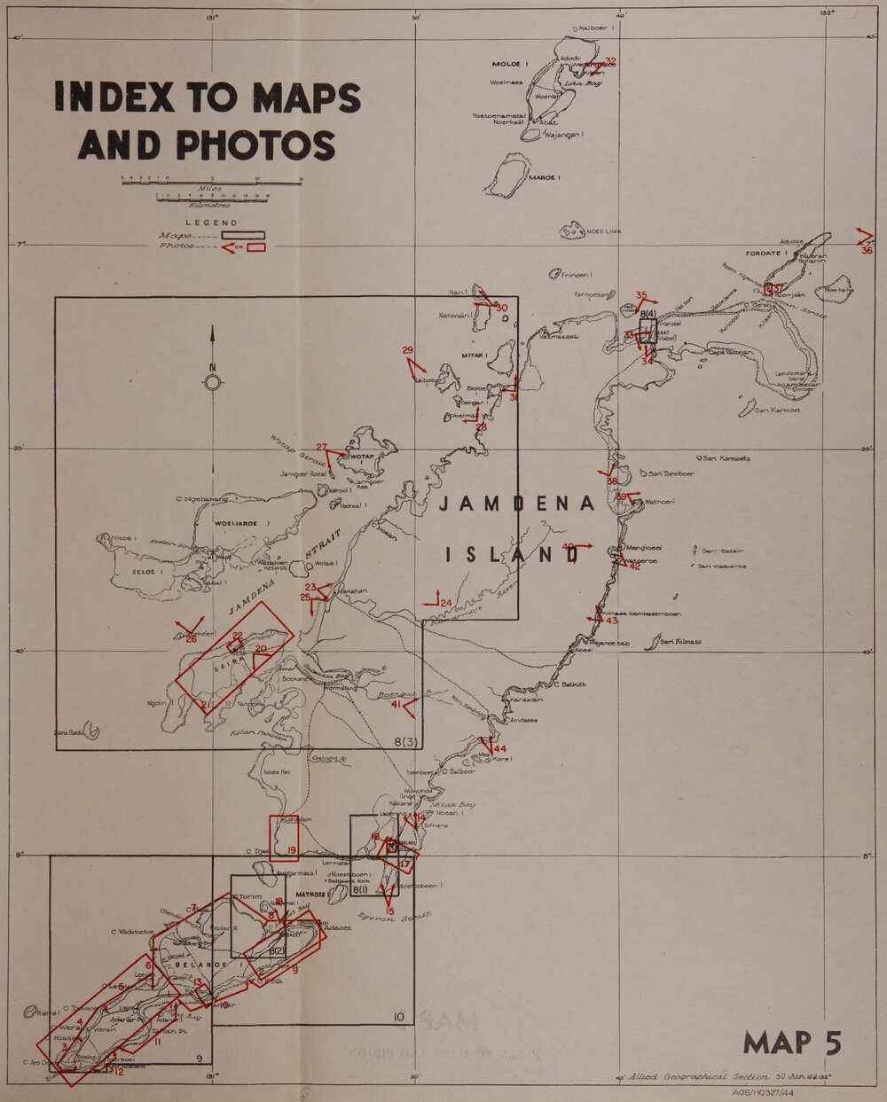 Allied Geographical Section South West Pacific Area Terrain Studies