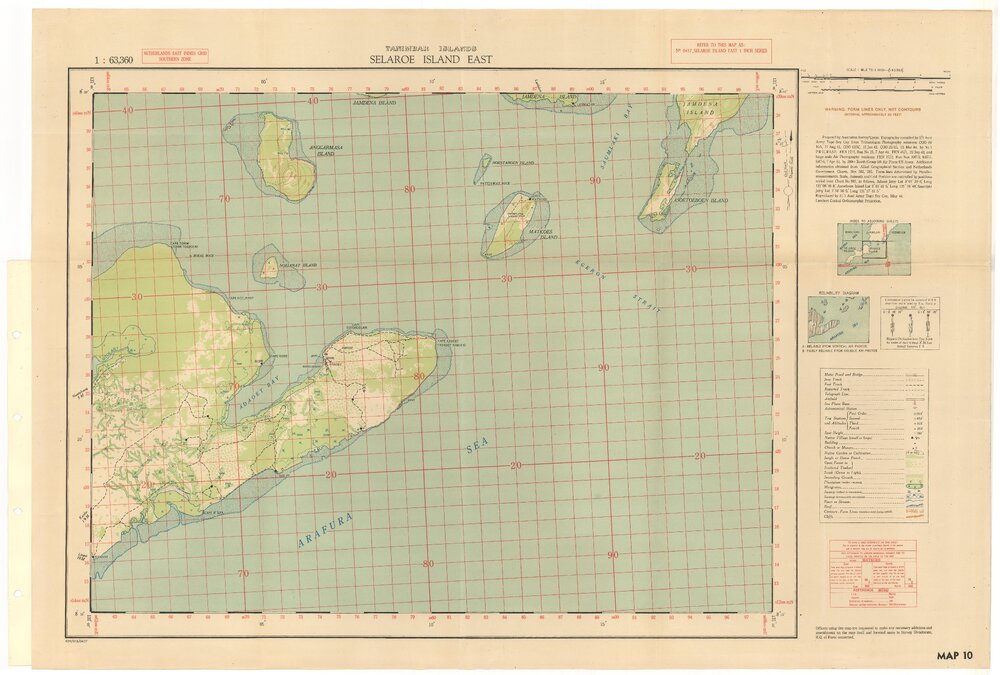 Allied Geographical Section South West Pacific Area Terrain Studies