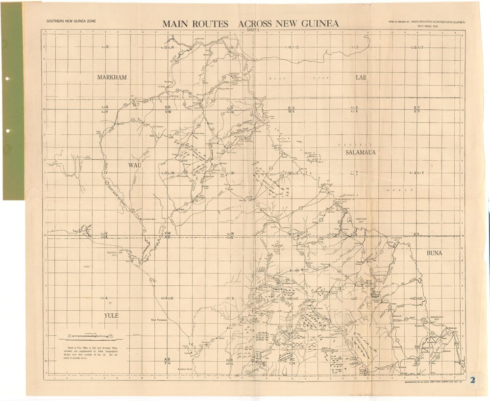 Allied Geographical Section South West Pacific Area Terrain Studies