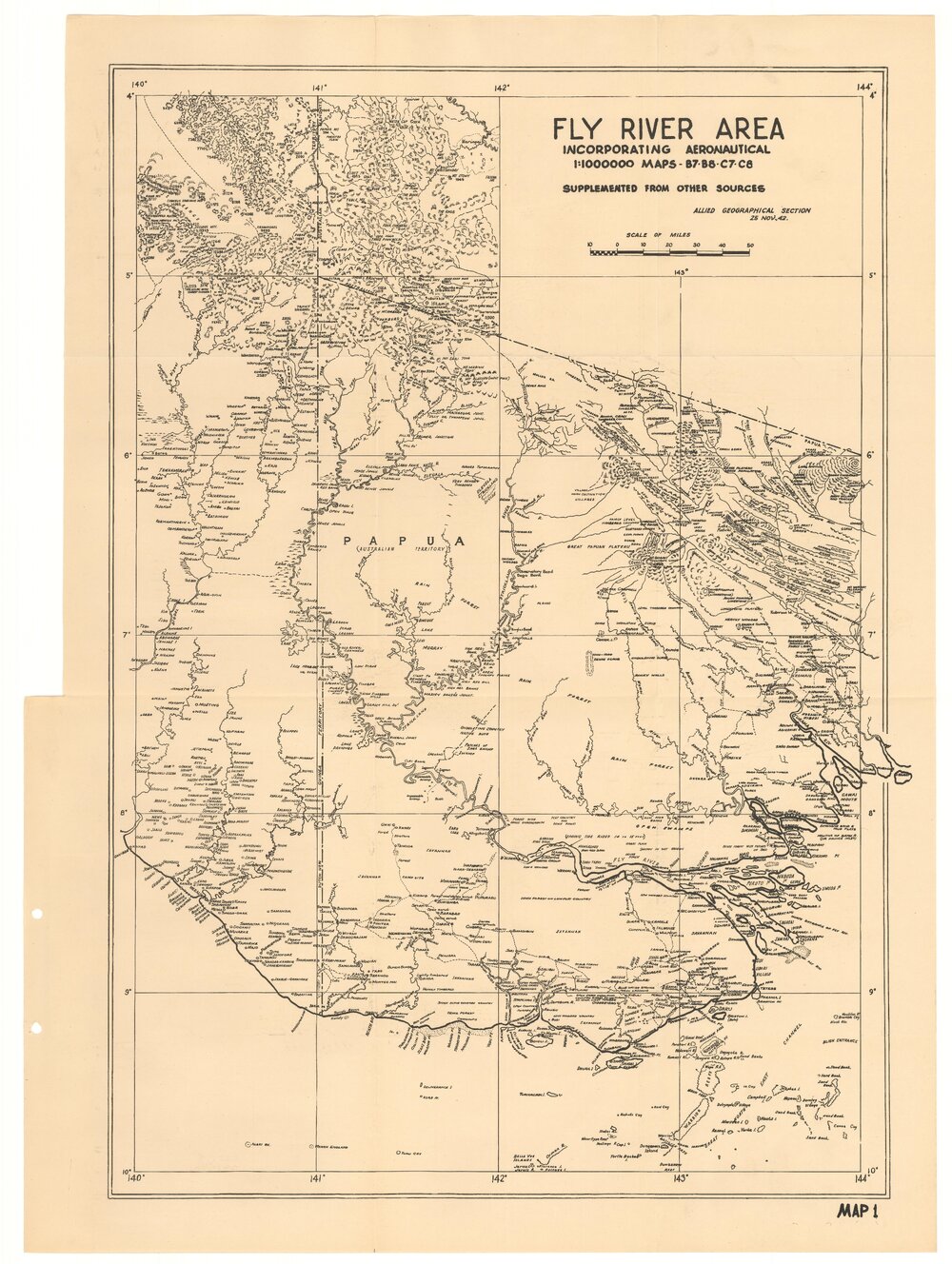 Allied Geographical Section South West Pacific Area Terrain Studies