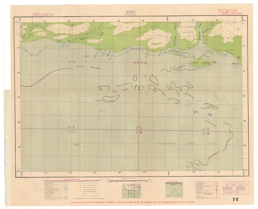 Allied Geographical Section South West Pacific Area Terrain Studies