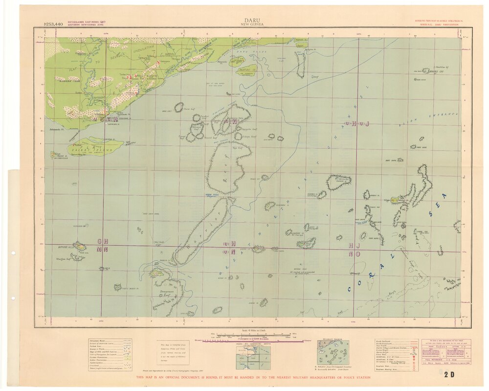 Allied Geographical Section South West Pacific Area Terrain Studies
