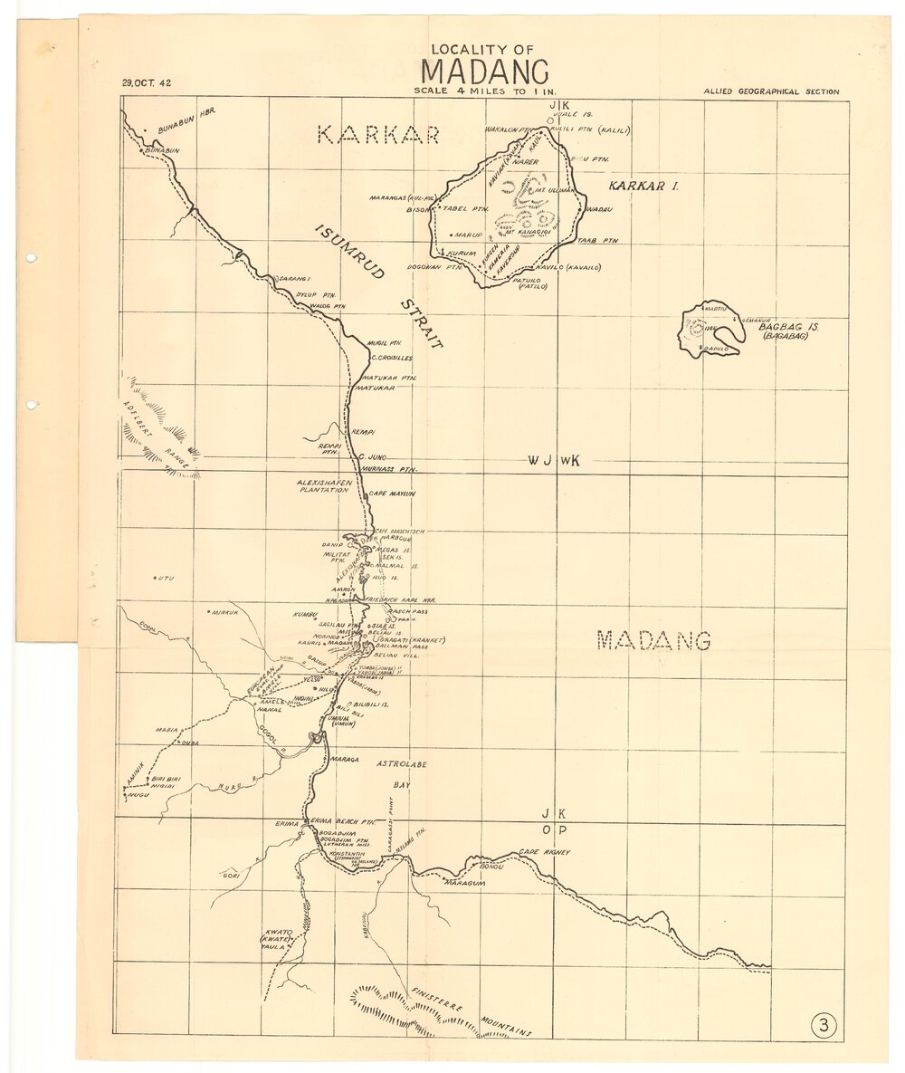 Allied Geographical Section South West Pacific Area Terrain Studies