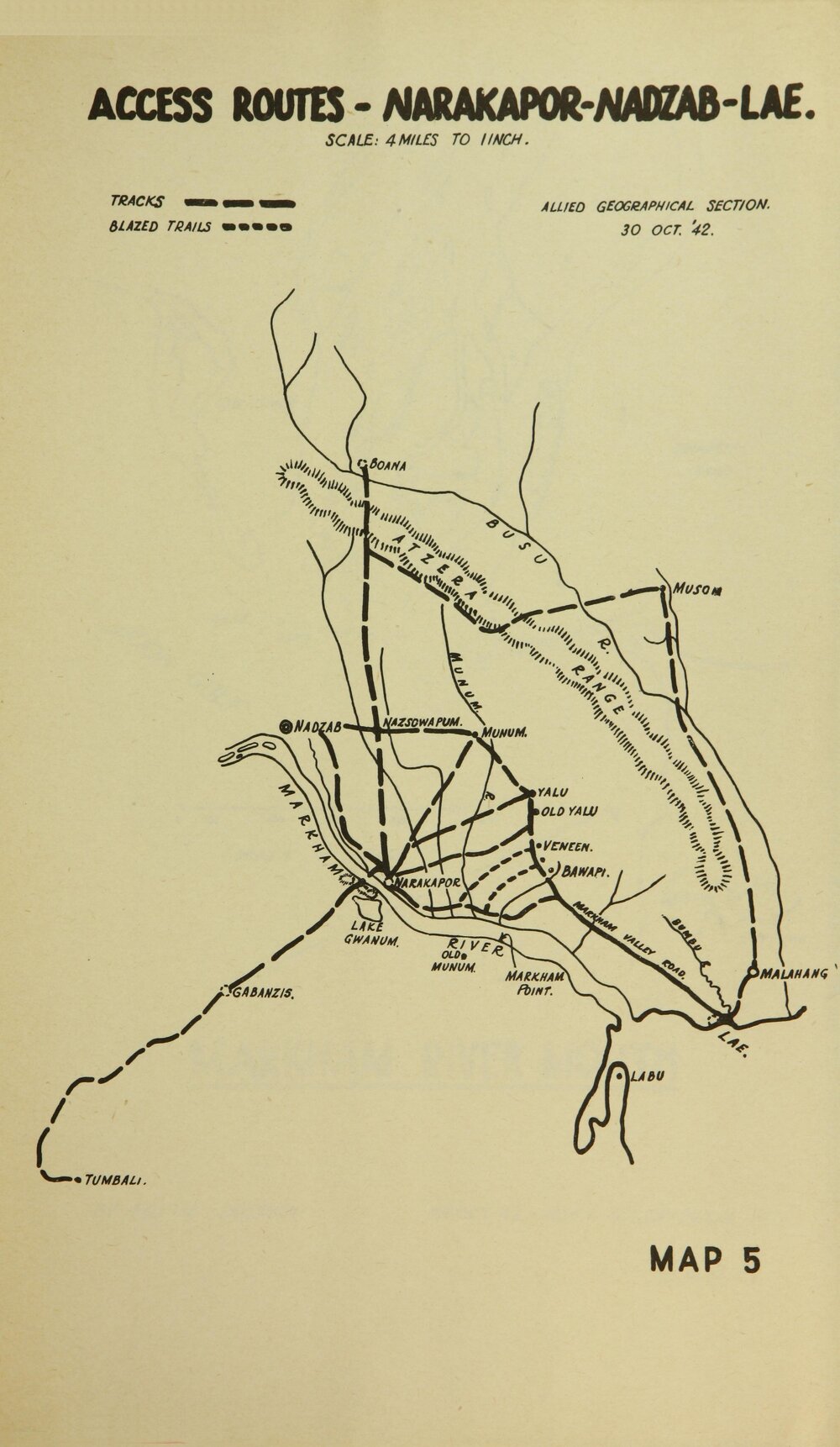 Allied Geographical Section South West Pacific Area Terrain Studies
