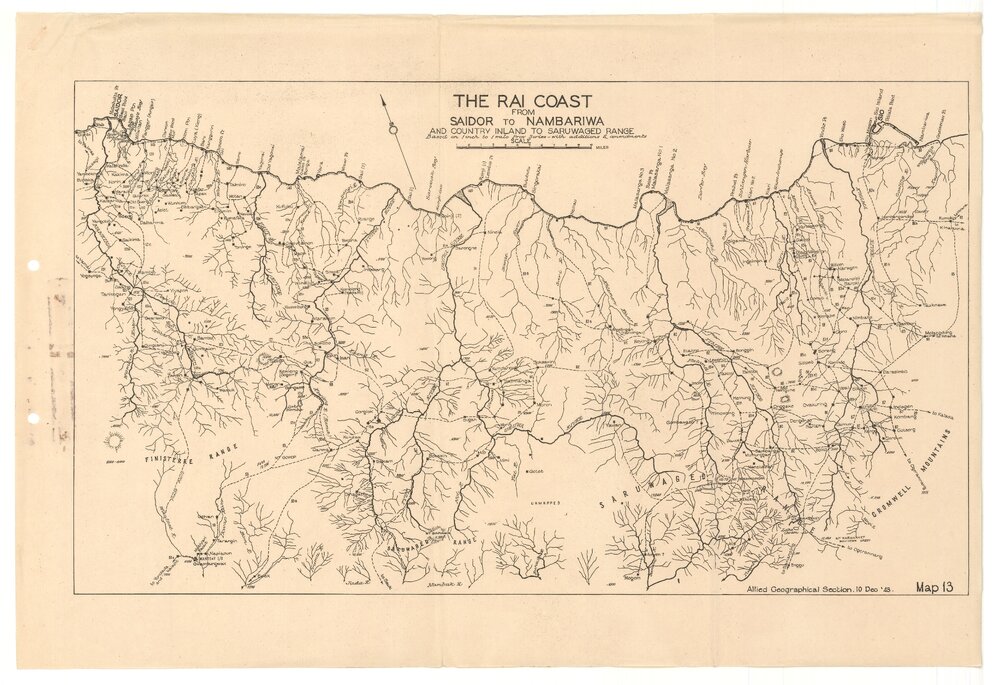 Allied Geographical Section South West Pacific Area Terrain Studies