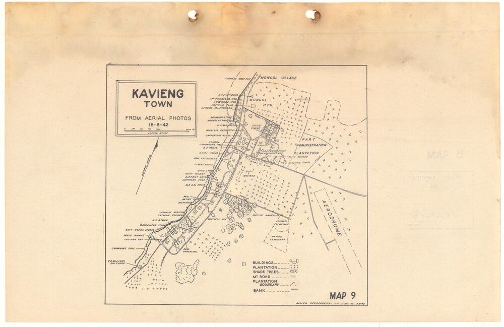 Allied Geographical Section South West Pacific Area Terrain Studies
