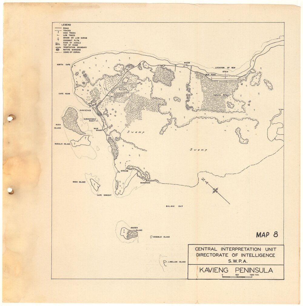 Allied Geographical Section South West Pacific Area Terrain Studies