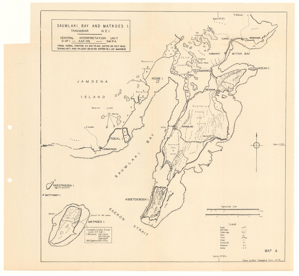 Allied Geographical Section South West Pacific Area Terrain Studies