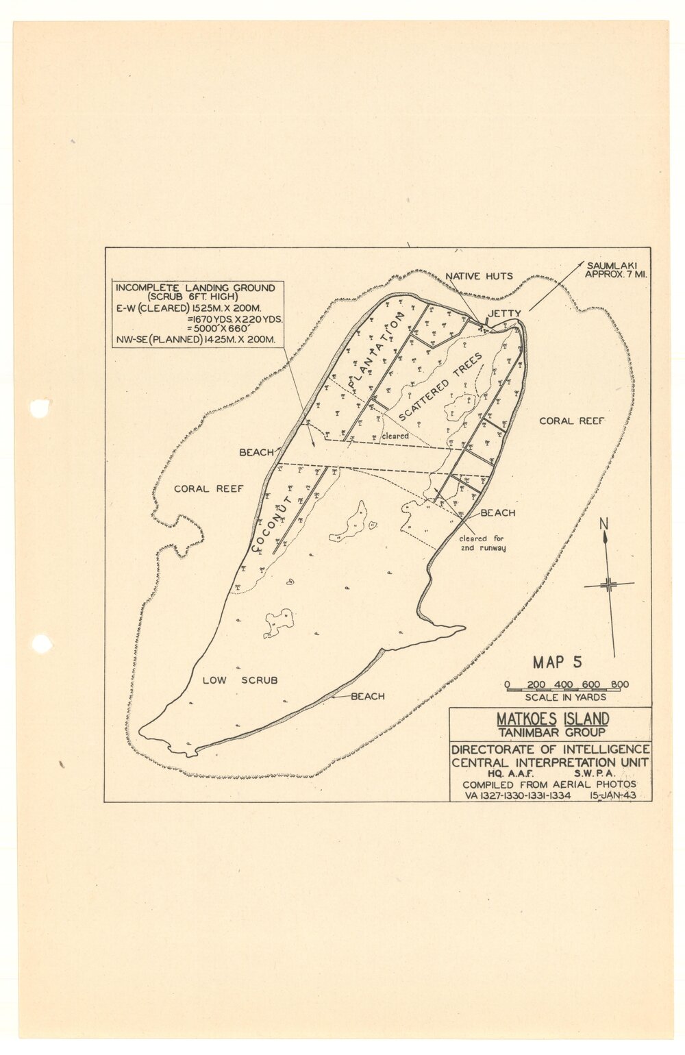 Allied Geographical Section South West Pacific Area Terrain Studies