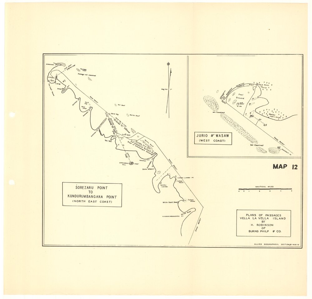 Allied Geographical Section South West Pacific Area Terrain Studies