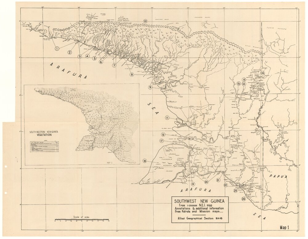Allied Geographical Section South West Pacific Area Terrain Studies