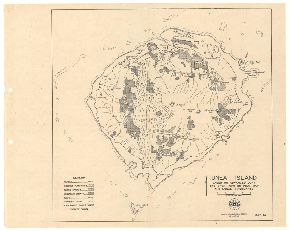 Allied Geographical Section South West Pacific Area Terrain Studies