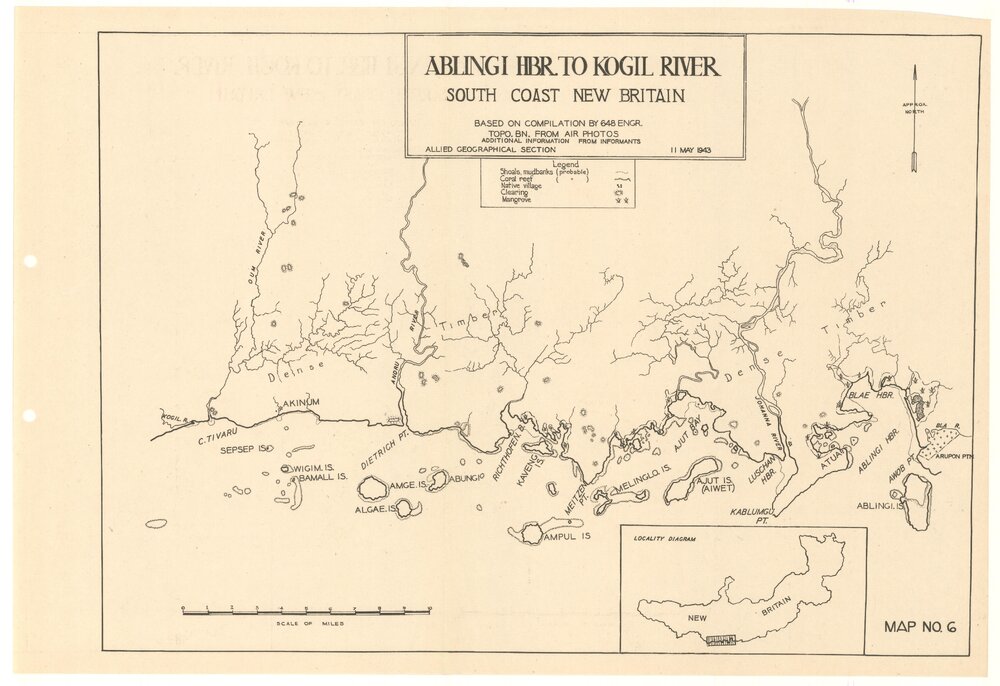 Allied Geographical Section South West Pacific Area Terrain Studies