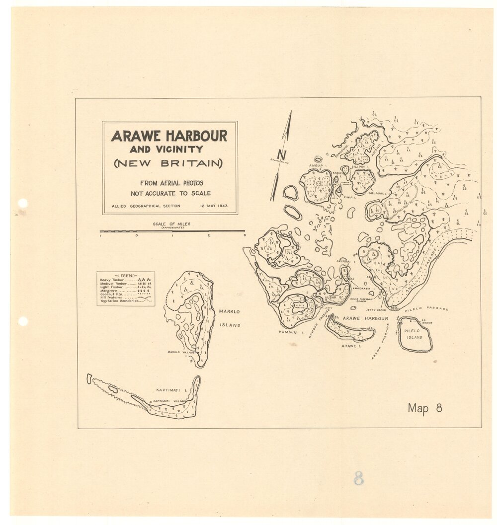 Allied Geographical Section South West Pacific Area Terrain Studies