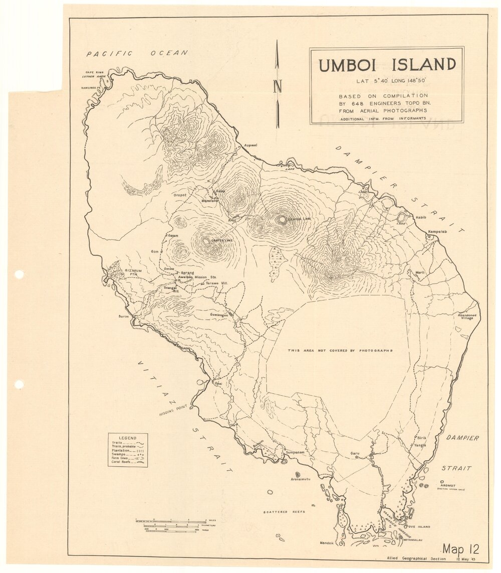 Allied Geographical Section South West Pacific Area Terrain Studies