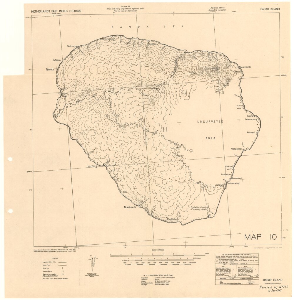 Allied Geographical Section South West Pacific Area Terrain Studies