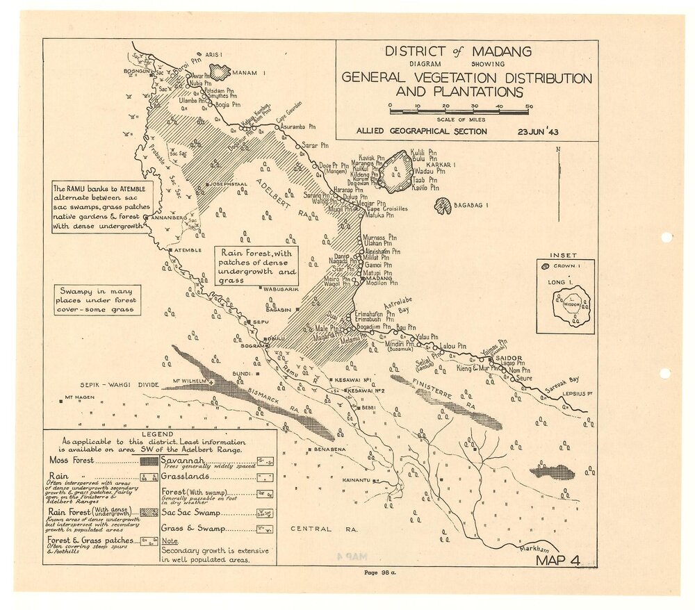Allied Geographical Section South West Pacific Area Terrain Studies