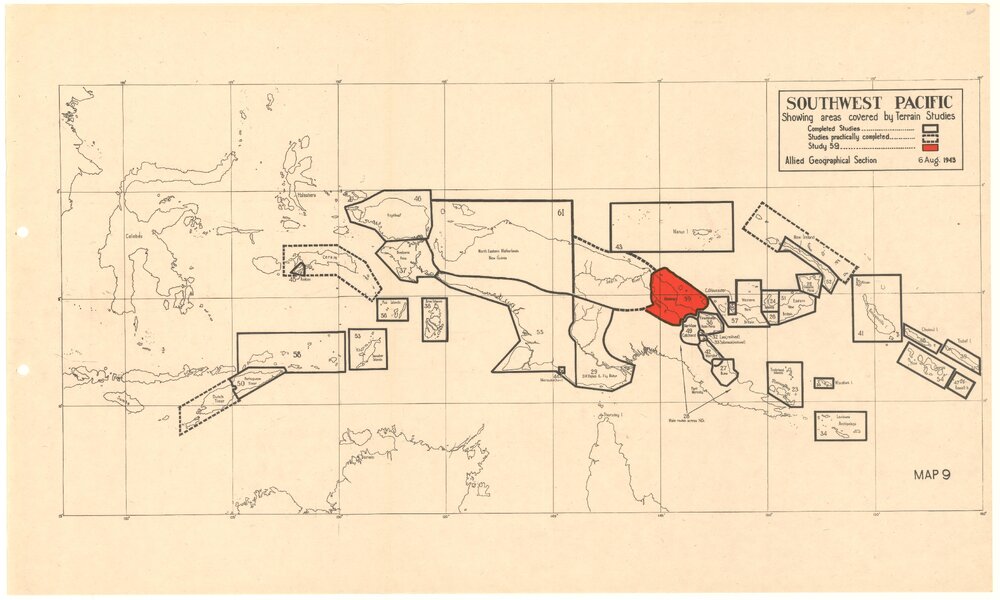 Allied Geographical Section South West Pacific Area Terrain Studies