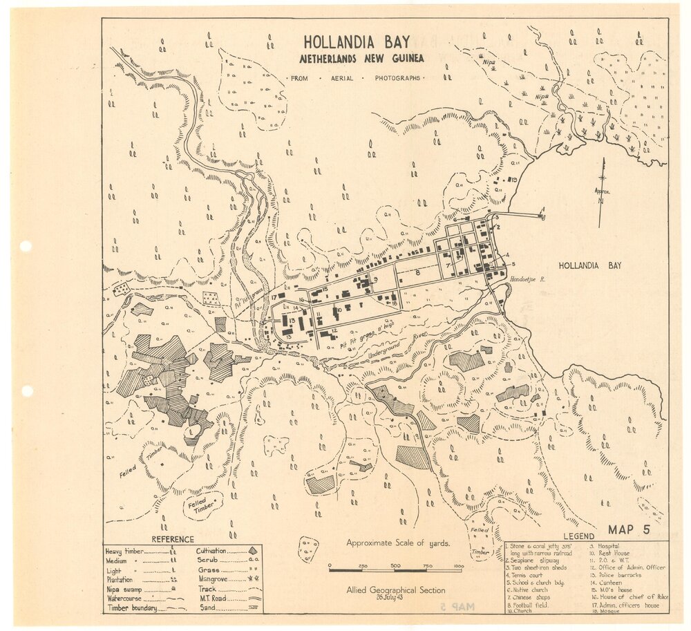 Allied Geographical Section South West Pacific Area Terrain Studies