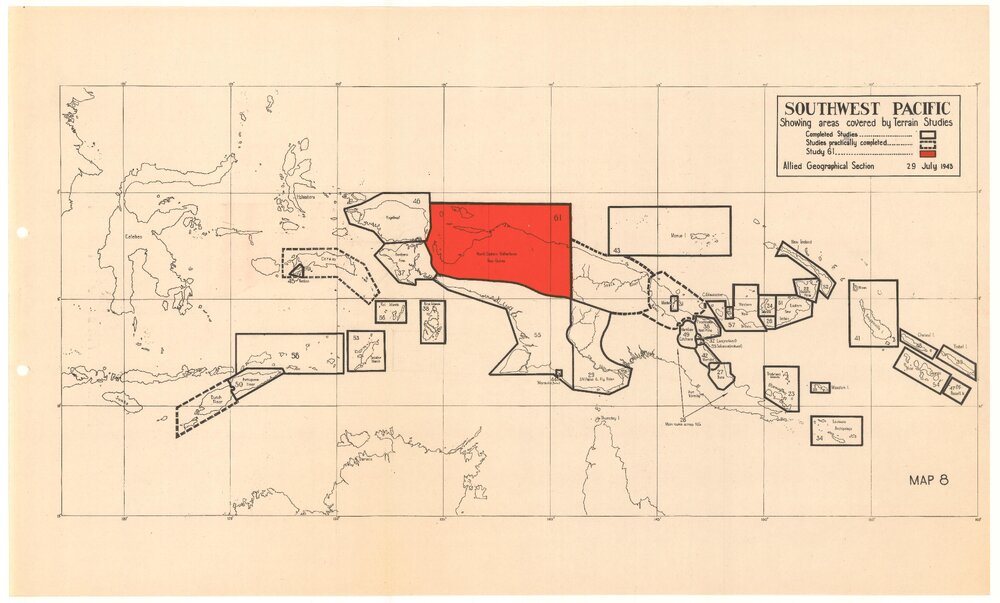 Allied Geographical Section South West Pacific Area Terrain Studies