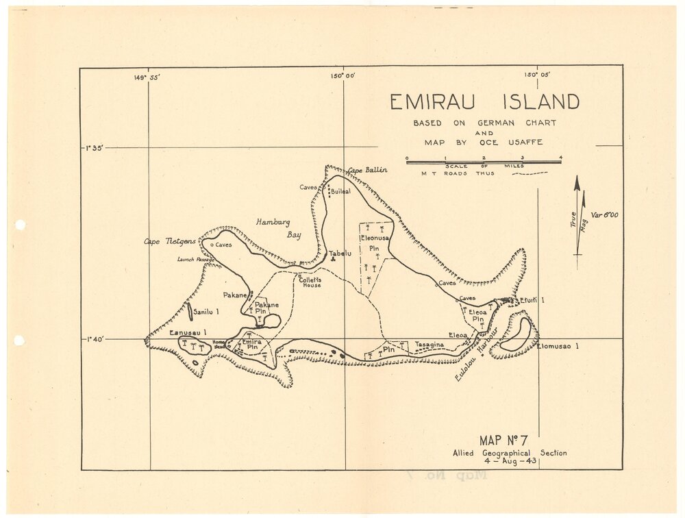 Allied Geographical Section South West Pacific Area Terrain Studies