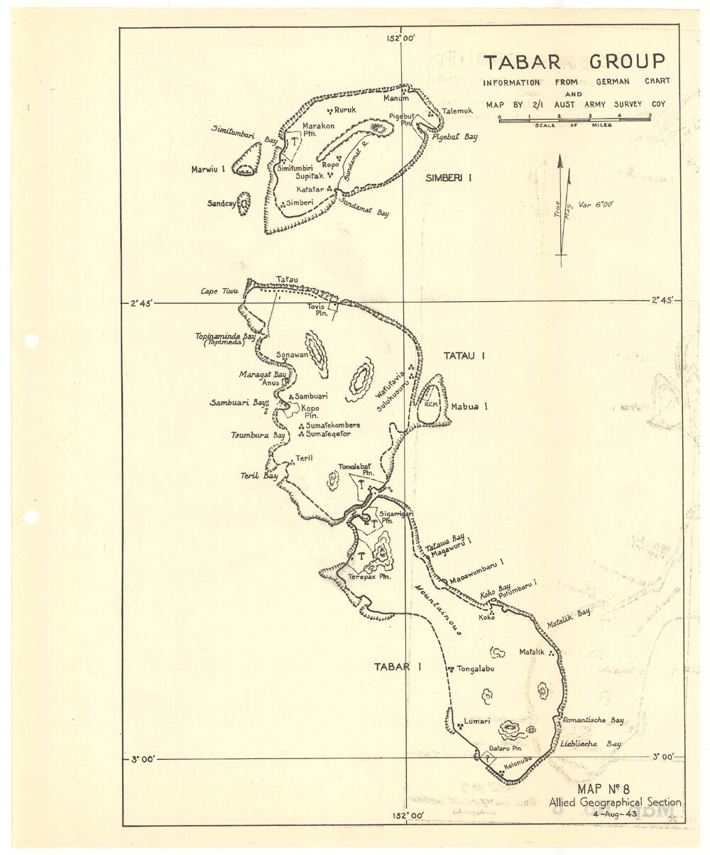 Allied Geographical Section South West Pacific Area Terrain Studies