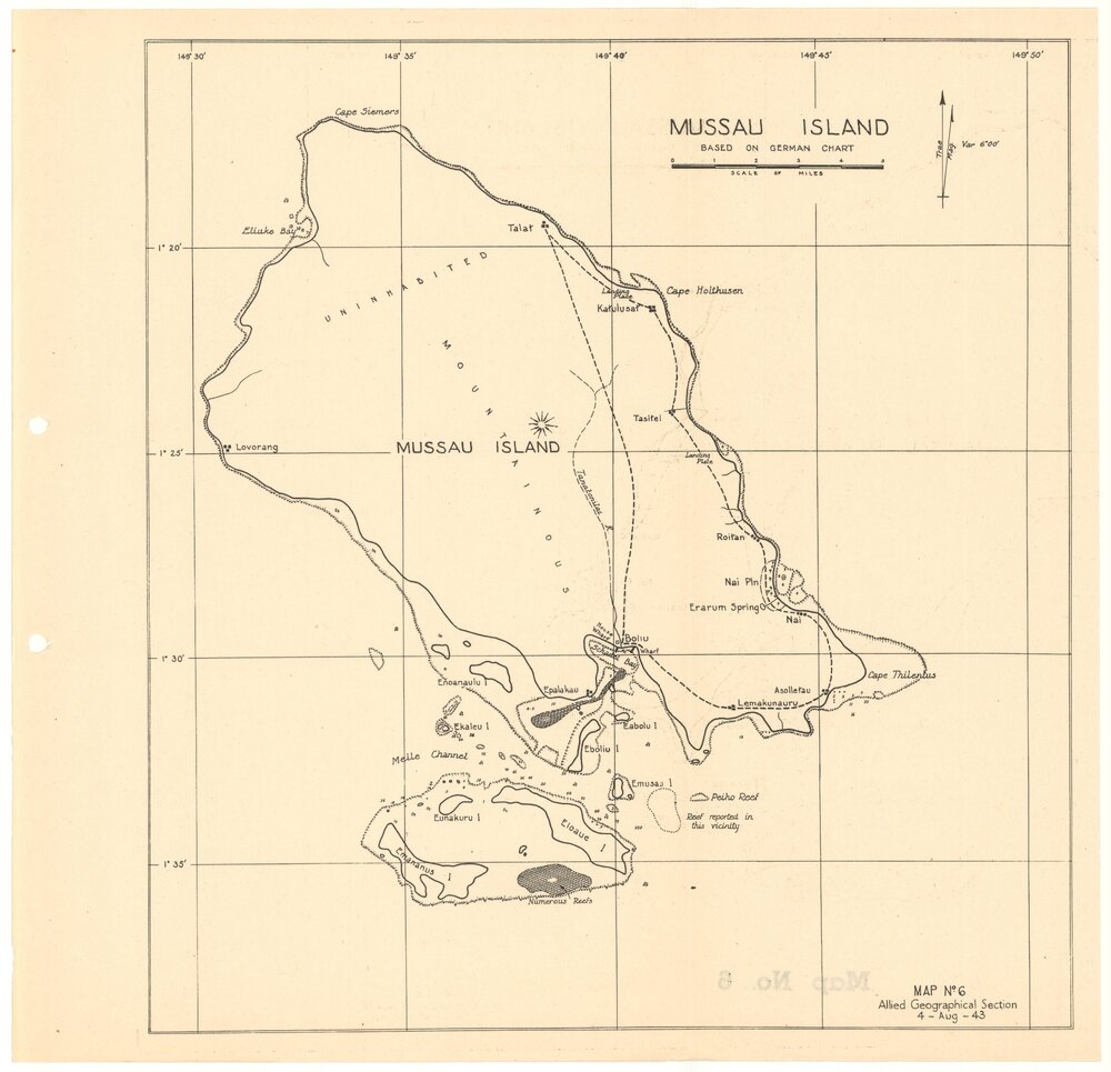 Allied Geographical Section South West Pacific Area Terrain Studies