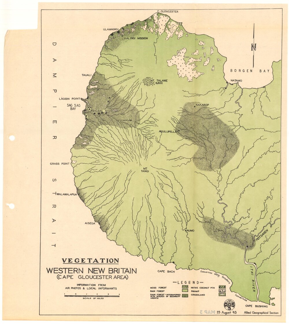 Allied Geographical Section South West Pacific Area Terrain Studies