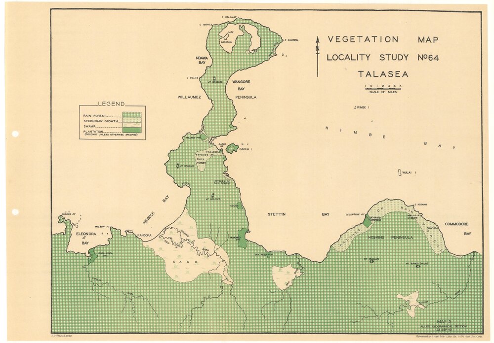Allied Geographical Section South West Pacific Area Terrain Studies