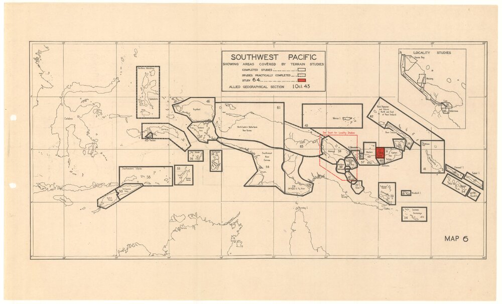 Allied Geographical Section South West Pacific Area Terrain Studies