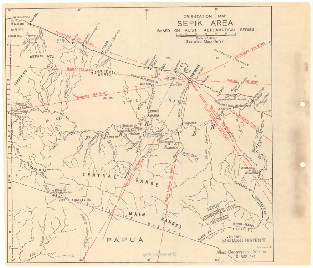Allied Geographical Section South West Pacific Area Terrain Studies