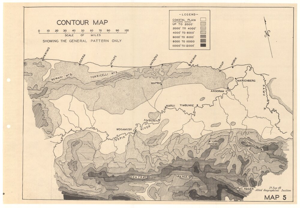 Allied Geographical Section South West Pacific Area Terrain Studies