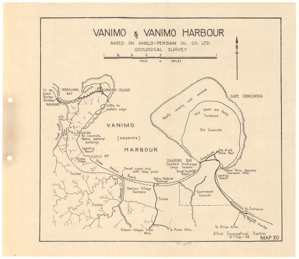 Allied Geographical Section South West Pacific Area Terrain Studies