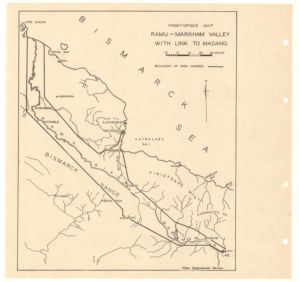 Allied Geographical Section South West Pacific Area Terrain Studies